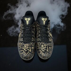 Nike Kobe 11 iD "Mamba Day" Black/Gold Sneakers Limited Edition Men Size 13